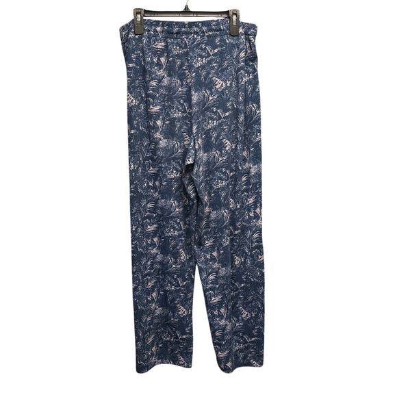 Eddie Bauer 2XL Pajama Pants Blue Brushed Knit Lounge Pants - Picture 3 of 8